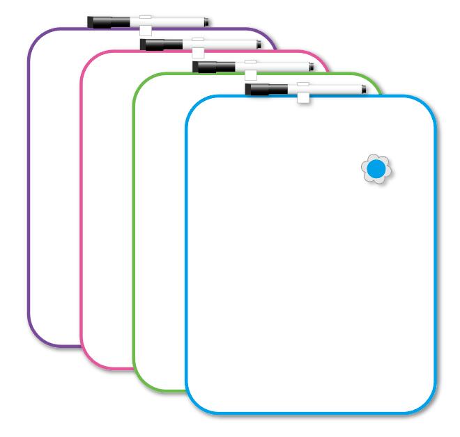 8.5x11 K2 Magnetic Whiteboard
